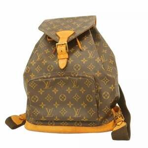 LOUIS VUITTON Brown Monogram Backpack